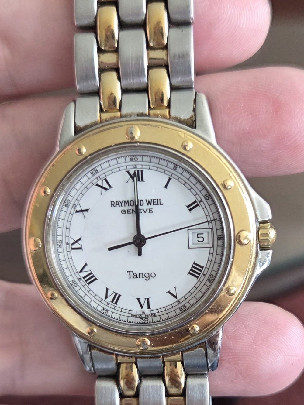 Raymond Weil Tango Two-Tone Gold & Silver Watch